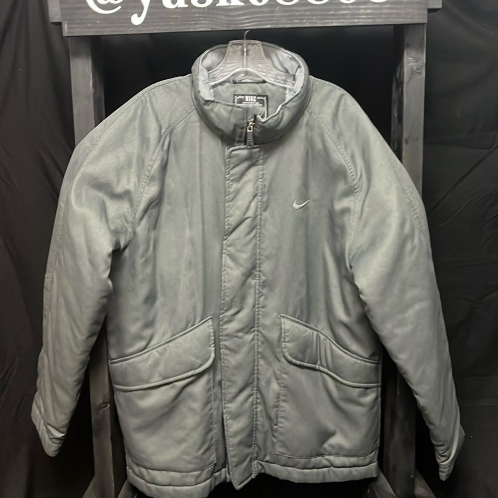 Nike- Storm fit hip length gray jacket